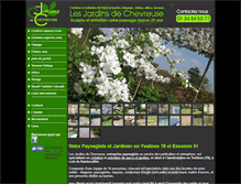 Tablet Screenshot of lesjardinsdechevreuse.fr